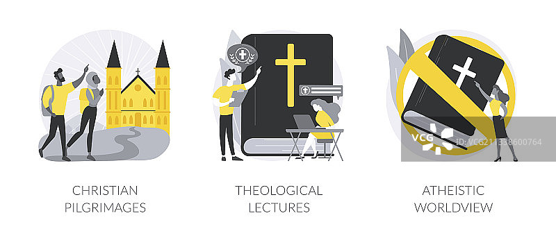 宗教教义抽象概念图片素材