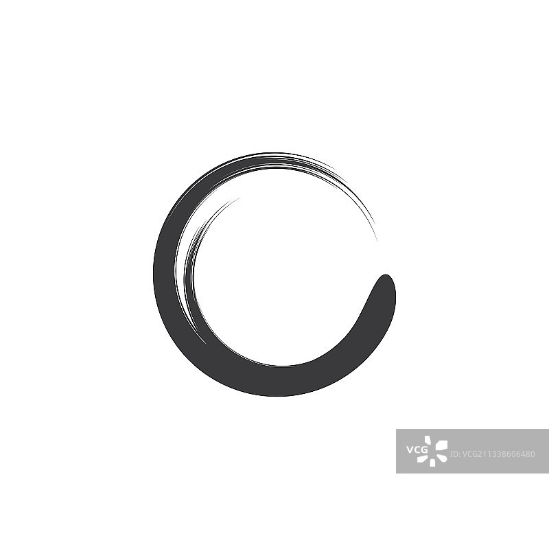 手绘圆圈图片素材