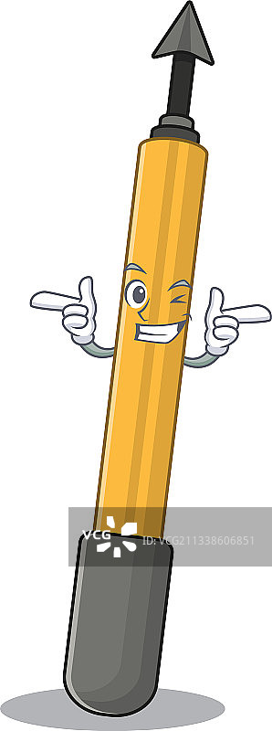 卡通设计概念：浮潜箭头图片素材