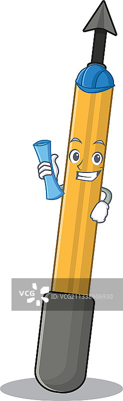 卡通设计概念：浮潜箭头图片素材