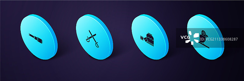 2.5D海盗鹦鹉游戏骰子套装图片素材