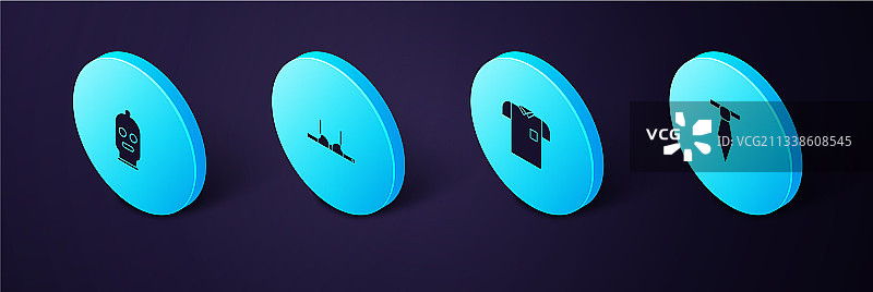 2.5D领带领POLO衫胸罩头套组合图片素材