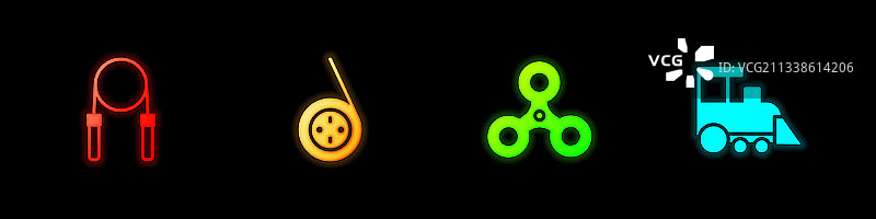 跳绳溜溜球指尖陀螺图片素材