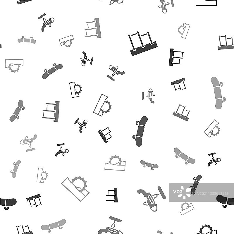 单杠秋千飞机滑板特技套装图片素材