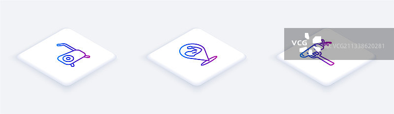 2.5D健身车健美运动员组合图片素材