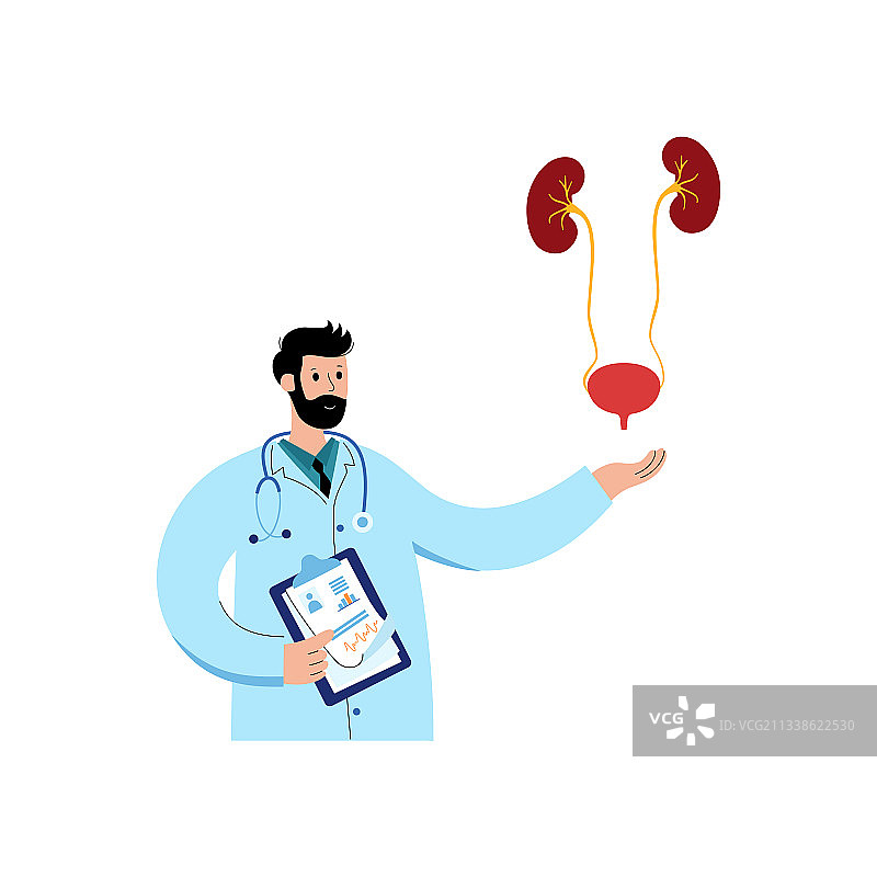肾脏疾病概念图片素材