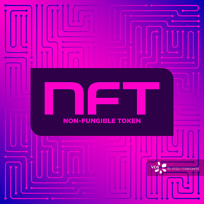 NFT非同质化代币Logo横幅图片素材