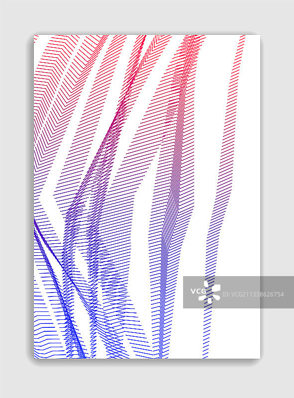 抽象线条艺术简约现代宣传册图片素材