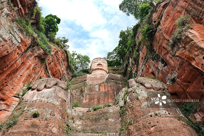 乐山大佛图片素材