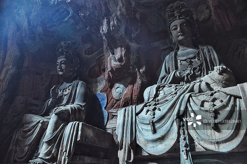 重庆大足石刻 宝顶山石刻图片素材