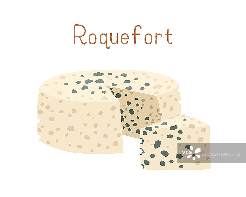 蓝纹奶酪：美味奶酪图片素材