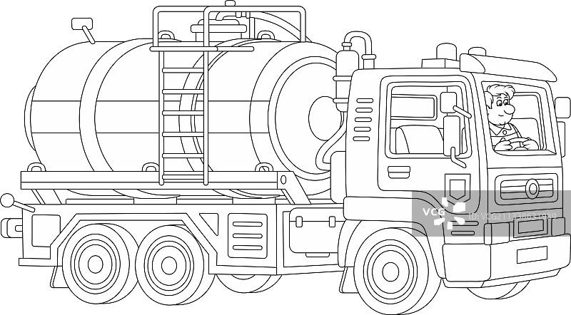 玩具油罐车图片素材