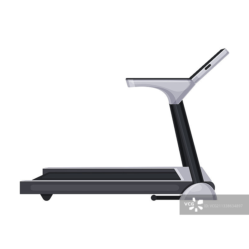 跑步机卡通图标图片素材