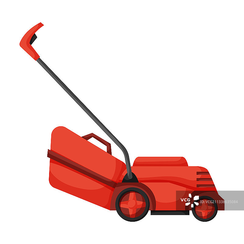 割草机卡通图标图片素材