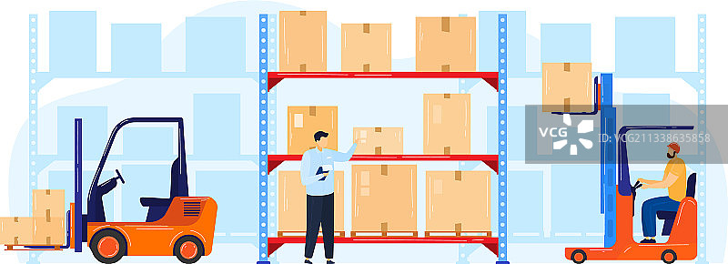 物流箱仓库存储图片素材