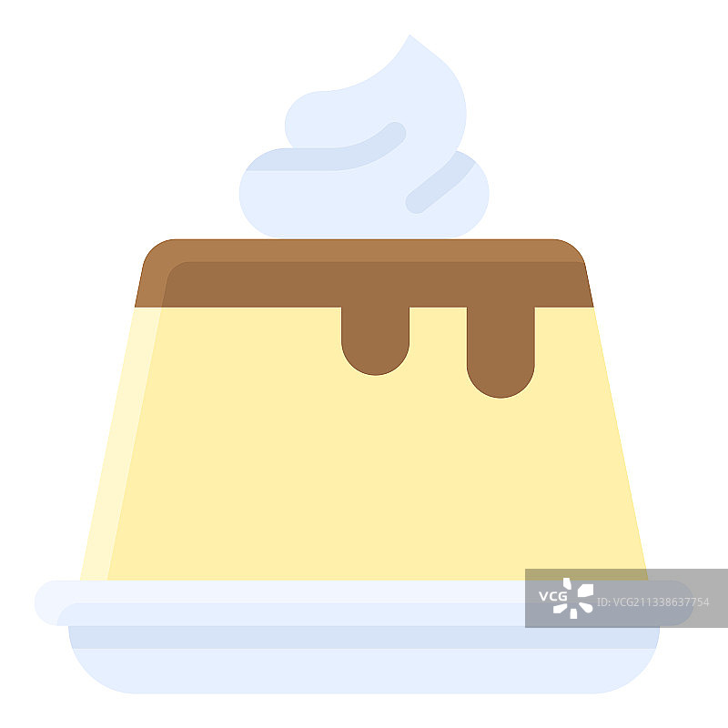 布丁图标，烘焙相关图片素材