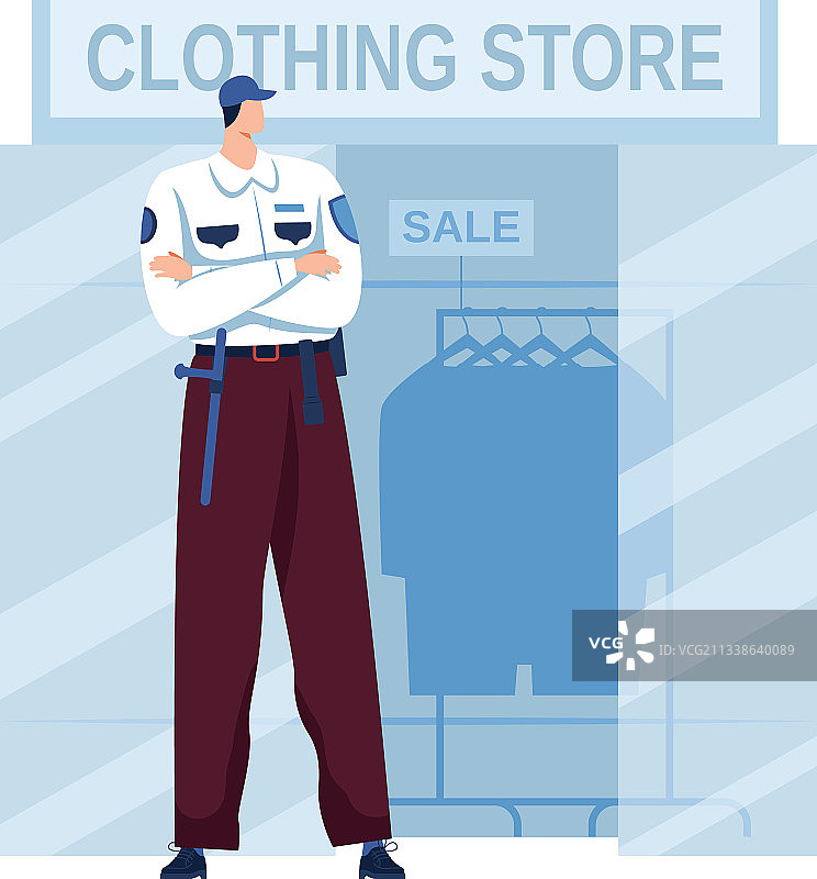 服装店安保与风险防范图片素材