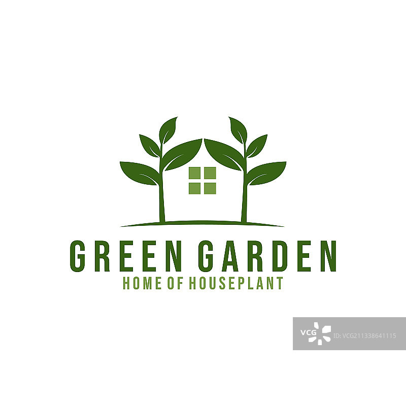 家居花园设计Logo模板图片素材