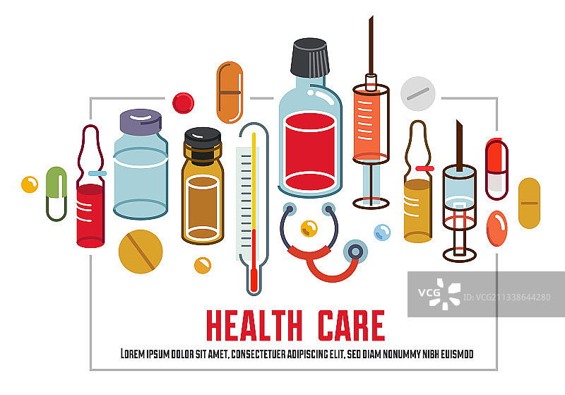 医药宣传单：药房、药店及医疗图片素材