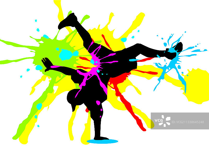 炫彩舞蹈图片素材