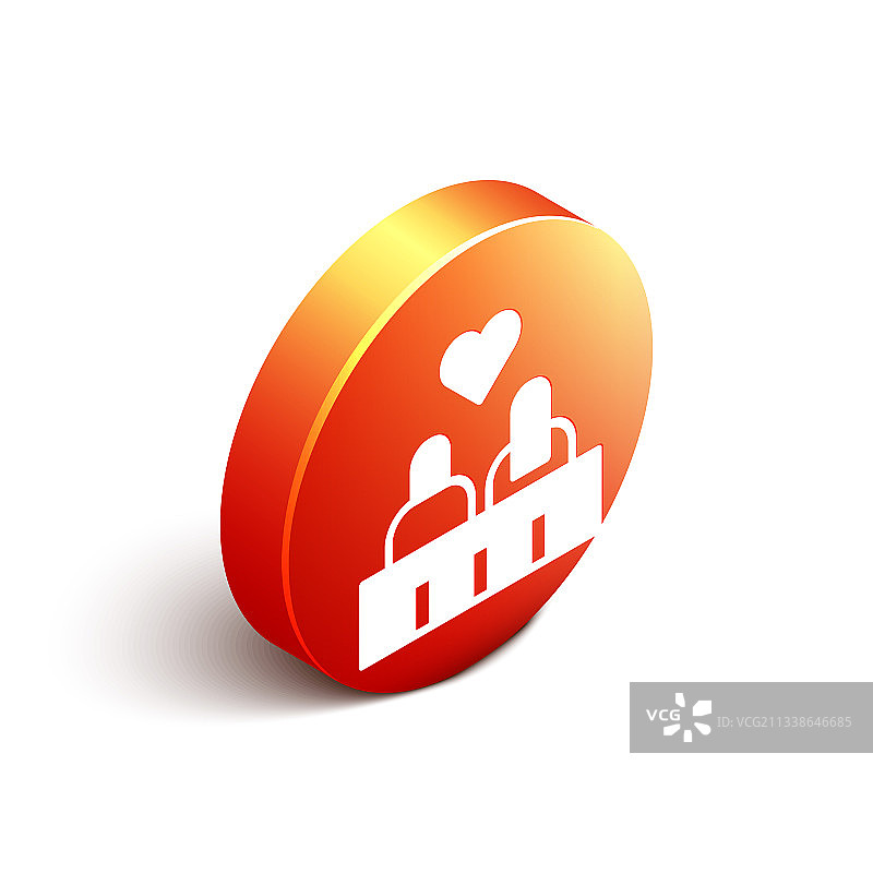 2.5D浪漫剪影情侣图片素材