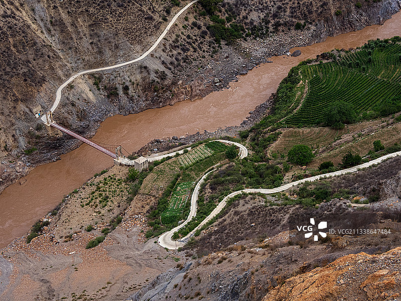 三江并流——澜沧江图片素材