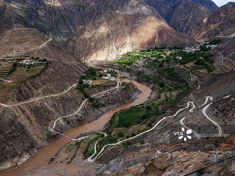三江并流——澜沧江图片素材