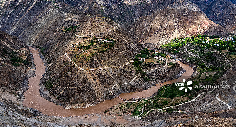三江并流——澜沧江图片素材