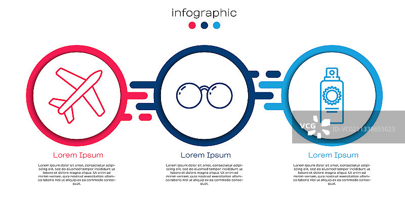 飞机、眼镜、防晒喷雾等图片素材