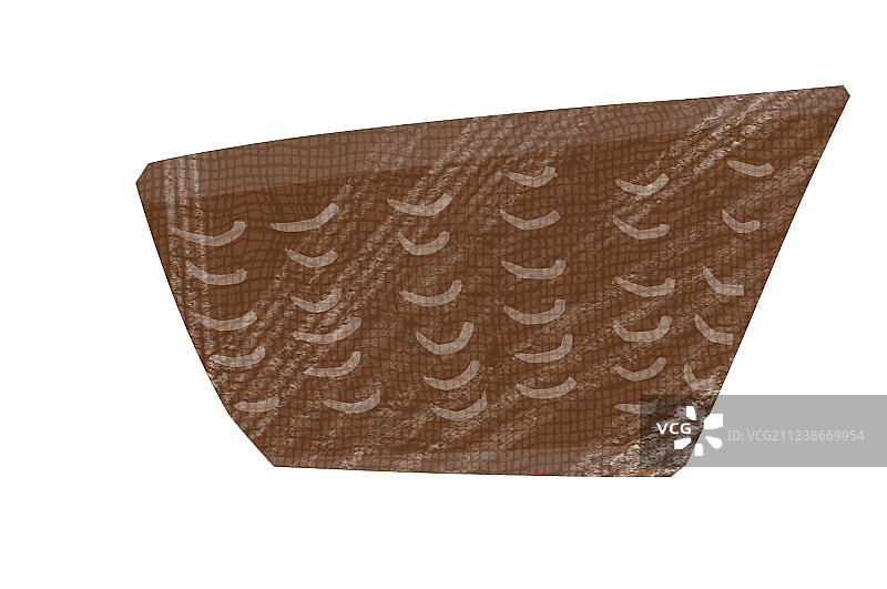 棕色的筐插画元素图片素材