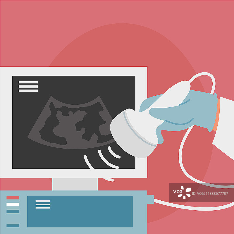 超声波检查仪图片素材