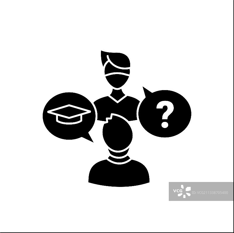 大学二年级学生标志图标图片素材