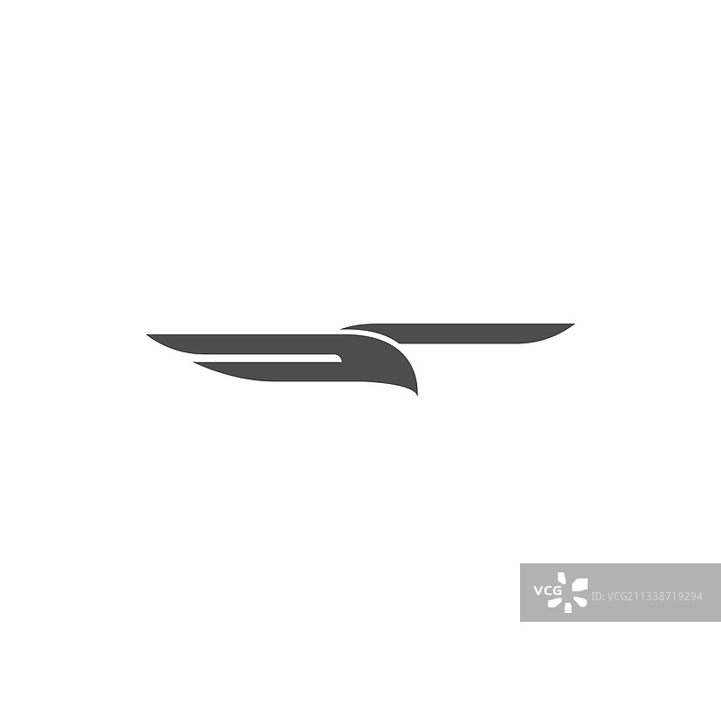 猎隼老鹰鸟类标志图标设计图片素材