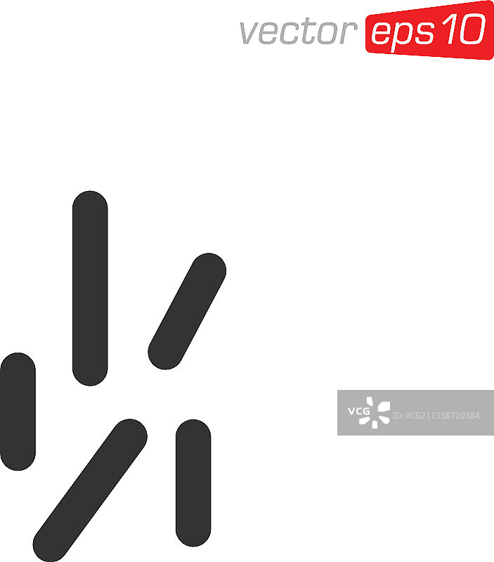 病毒和细菌图标Logo设计图片素材