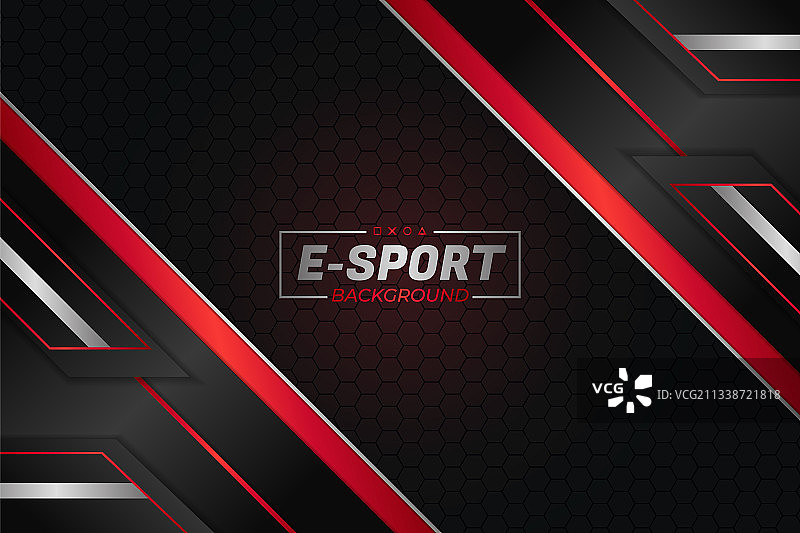 深红色电竞现代风背景图片素材