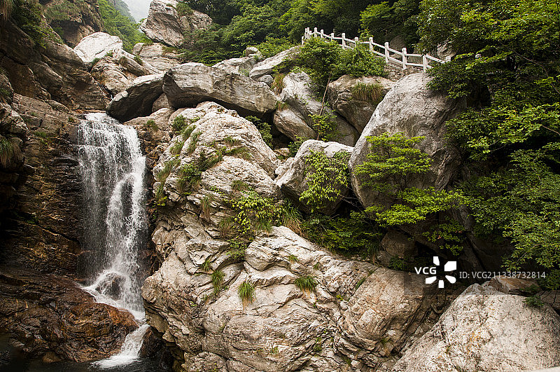 2009-05-24中国，江西省，九江市，庐山三叠泉风景区图片素材