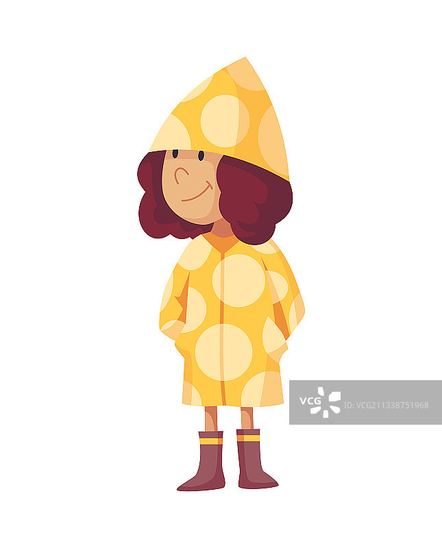 卡通人物趣味天气图标图片素材