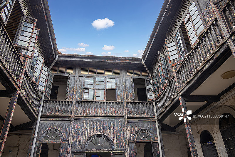 武汉武昌昙华林原文华大学文学院图片素材