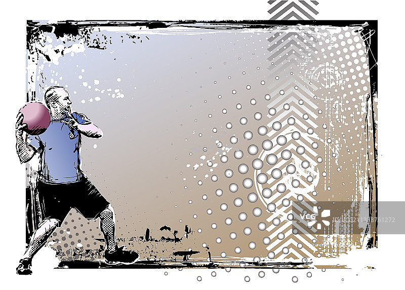 躲避球海报背景图片素材