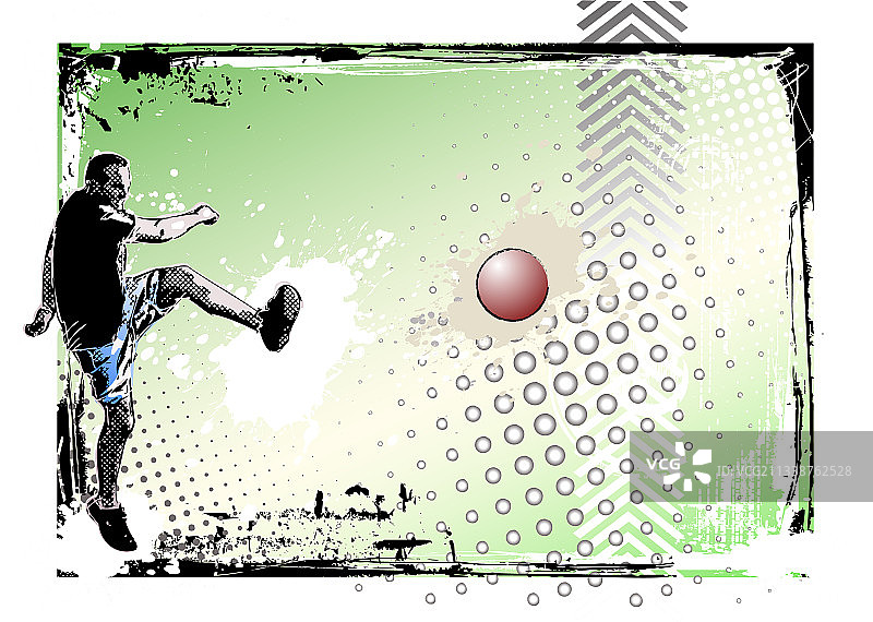 踢球海报背景图片素材