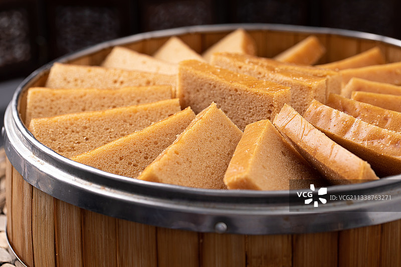 顺德蒸松糕图片素材