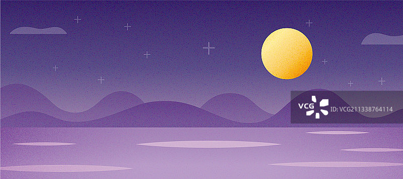 中秋夜晚背景图片素材