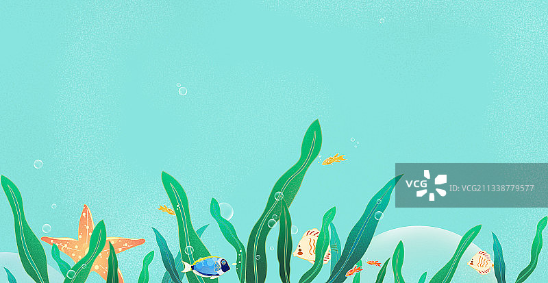 海洋水下背景图案图片素材