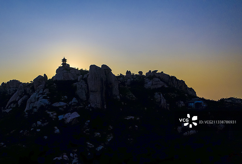 九仙山山盟阁图片素材