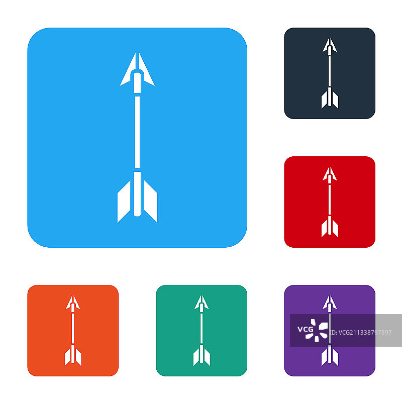 白色背景上孤立的白色交叉箭头图标图片素材