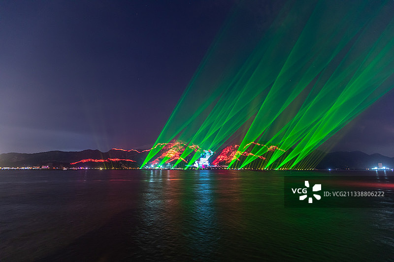 瓯江山水实景图片素材