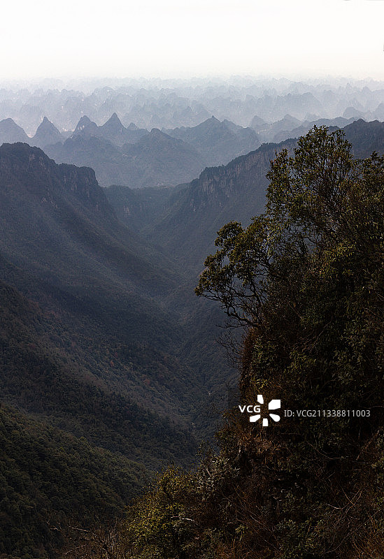 广西大明山风貌图片素材