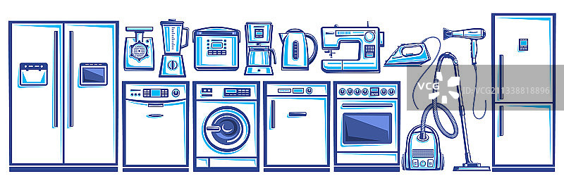 家用电器合集图片素材