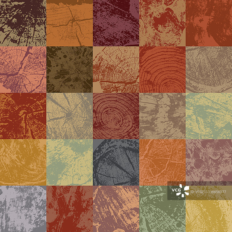 抽象木纹无缝图案图片素材