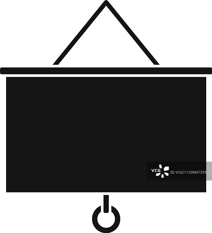 白色墙壁banner图标简约风格图片素材